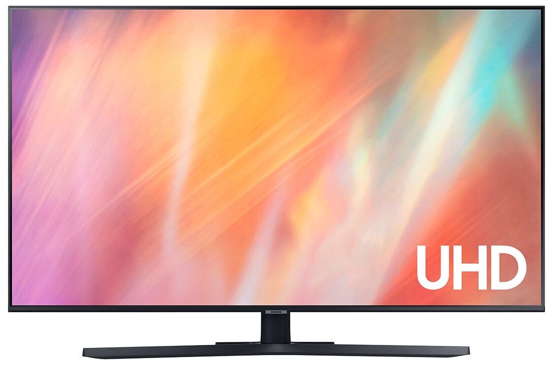 58" Телевизор Samsung UE58AU7570U 2021 LED, HDR, titan gray