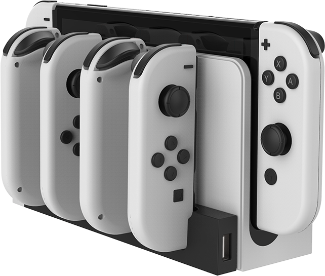 Зарядная станция iPEGA для N-Switch и Joycon белый + черный