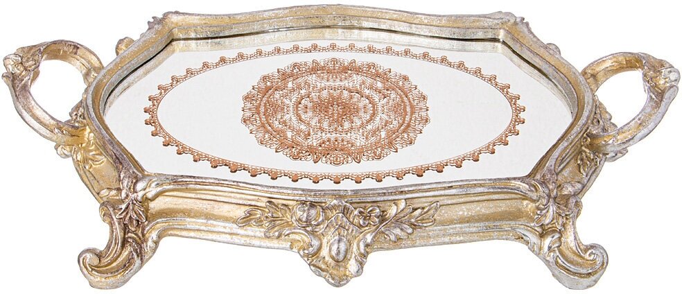 Поднос декоративный коллекция рококо, 38х24,5cm Lefard (176817)