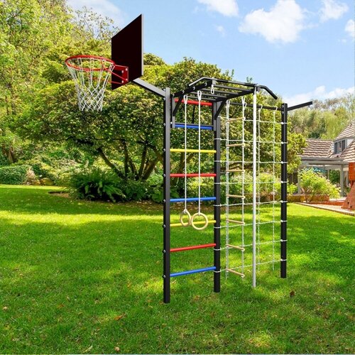 Уличная шведская стенка Sv Sport У451К (ступени Разноцветные)