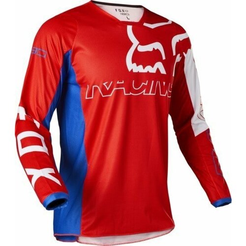 Мотоджерси Fox 180 Skew Jersey (White/Red/Blue, XL, 2022 (28148-574-XL))