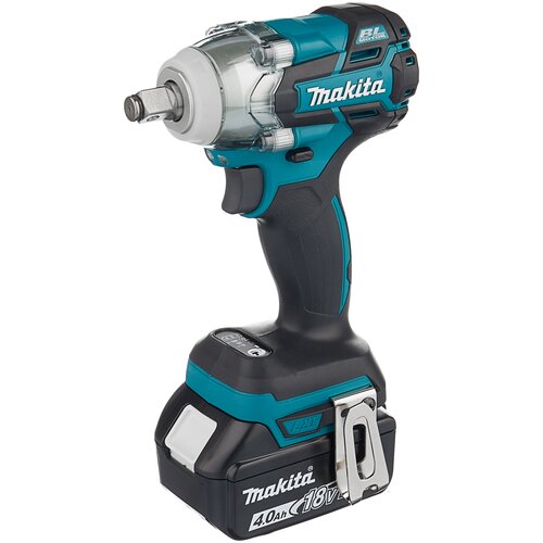 Аккумуляторный ударный гайковерт Makita DTW285RME, 4 А·ч гайковерт makita tw0350 гайковерт 400вт 2200у м 350нм квадрат 1 2 2 9кг чем м12 м22