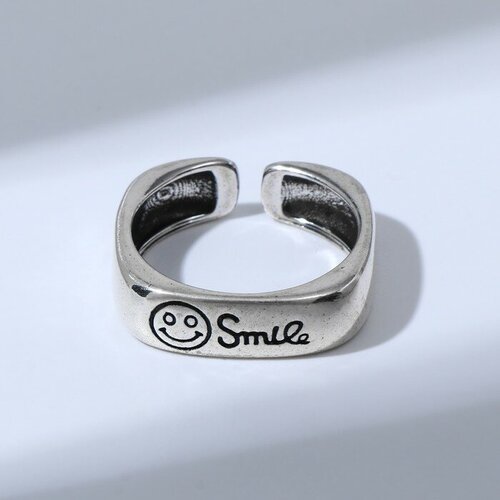 Кольцо, серебряный кольцо teosa улыбка весны