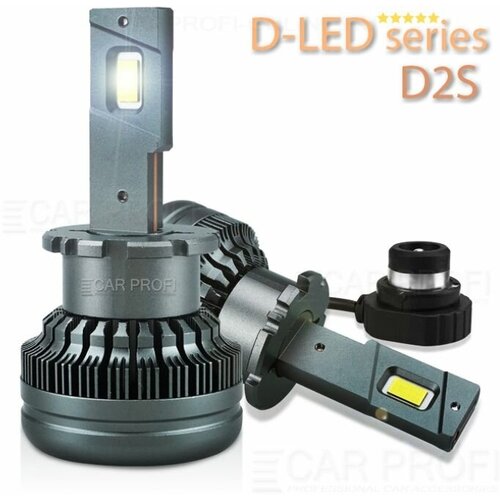 Светодиодные лампы CARPROFI D-LED SERIES D2S +100% HIGH POWER 50W 5500K 12000LM (2шт.)