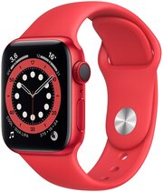 Умные часы Apple Watch Series 6 40 мм Aluminium Case GPS RU, (PRODUCT)RED Sport Band