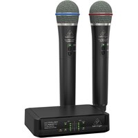 BEHRINGER ULM302MIC - цифровая беспроводная система с двумя ручными микрофонами и приемником