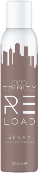 Trinity Reload Spray natural hold - Тринити Лак для волос мягкой фиксации, 300 мл -