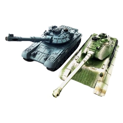 фото Набор техники zegan t90 + tiger king (99820) 1:28 25 см синий/зеленый