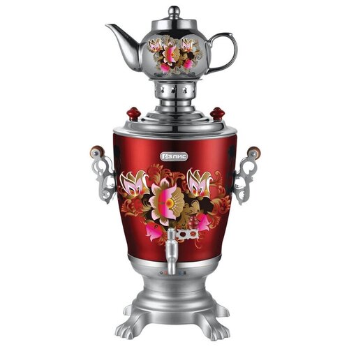 Самовар Элис ЭЛ-4065 красныйсеребристыйрозовый 714800₽
