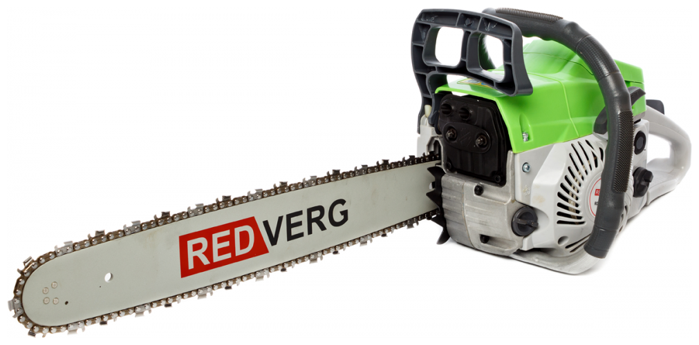 Бензиновая пила RedVerg RD-GC62-20 2500 Вт серый/зеленый