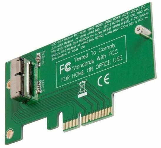 Adapter / Адаптер-переходник PCI-E / SATA3 - iMac / MacBook Air Mid 2013 - Mid 2017