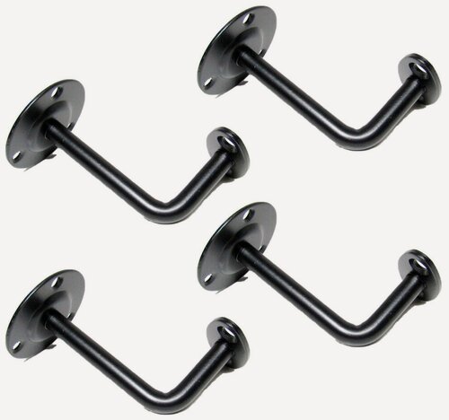 Изображение товара Опора-держатель перил ноэз ОДП-75-SL черный матовый (Комплект 4 штуки)