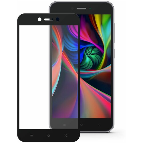 Защитное стекло Mobius 3D Full Cover Premium Tempered Glass для Xiaomi Redmi Go черный