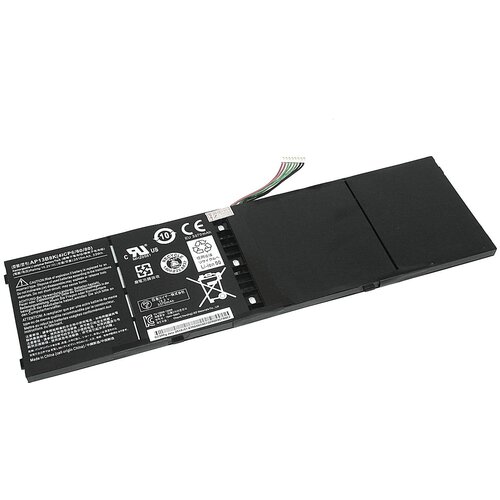 Аккумулятор AP13B8K для ноутбука Acer V5-553 15.2V 3510mAh черный аккумулятор ap13b8k для acer aspire m5 583 r7 571 v5 472 v5 552 v7 581 ap13b3k kt 00403 013