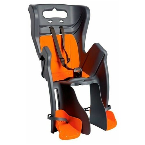 фото Заднее велокресло bellelli little duck standard, темно-серый