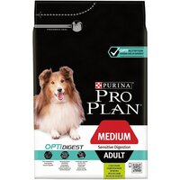 Purina Pro Plan - Сухой корм для собак средних пород с чувствительным пищеварением с ягненком 7кг