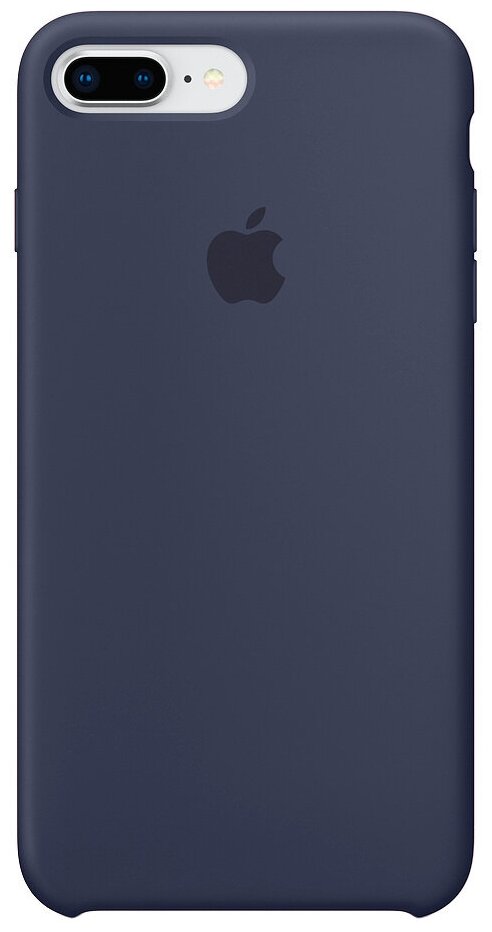 Оригинальный чехол для iPhone 8 Plus / 7 Plus Apple Silicone Case, Midnight blue