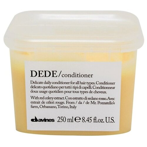 Davines кондиционер Essential Haircare New Dede Delicate daily для всех типов волос, 250 мл