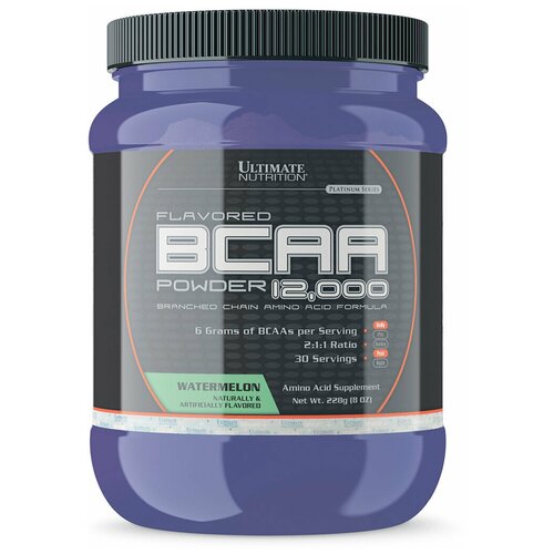 BCAA для спортсменов Ultimate Nutrition BCAA 12,000 Watermelon 228g