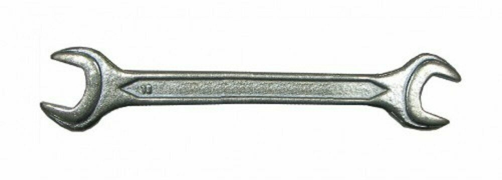 Ключ гаечный рожковый BIBER, 8х10 мм, кованый, оцинкованный
