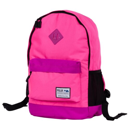 Рюкзак городской POLAR INC Polar 15008, розовый 22,5 л (однотонный)