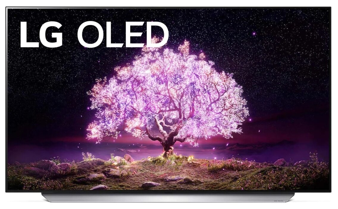 Телевизор OLED LG OLED48C1RLA 47.6" (2021), ванильный белый