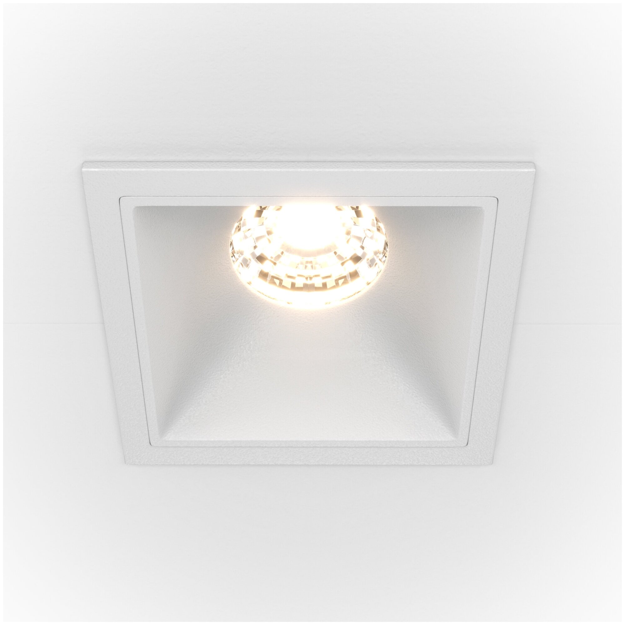 Встраиваемый светильник Maytoni ALFA LED DL043-01-10W3K-D-SQ-W - фото №10