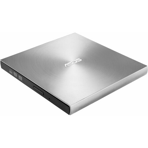 Привод DVD-RW Asus SDRW-08U7M-U серебристый USB ultra slim внешний RTL приводы asus привод dvd rw asus sdrw 08u9m u серебристый usb slim ultra slim m disk mac внешний rtl