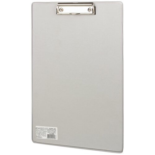 фото Brauberg доска-планшет comfort а4 с верхним прижимом серый