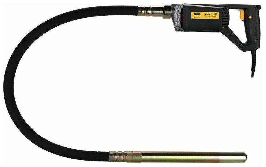 фото Вибратор для бетона Zitrek Z-35-1,5 800Вт электрический черный (045-0049)