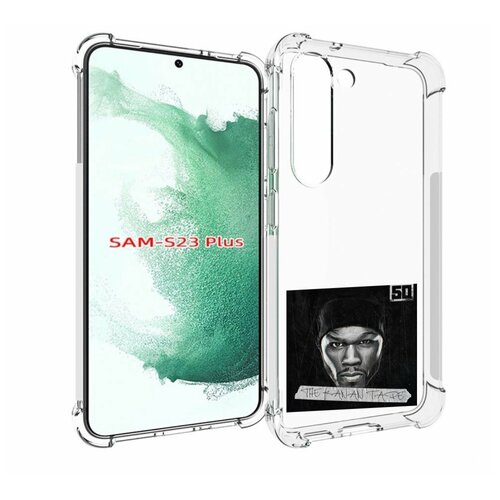 Чехол MyPads 50 Cent - The Kanan Tape для Samsung Galaxy S23 Plus + задняя-панель-накладка-бампер