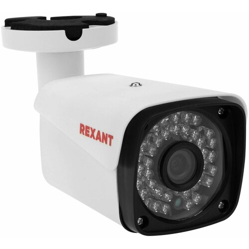 Цилиндрическая уличная камера AHD 20Мп Full HD 1920x1080 1080P объектив 36мм ИК до 30м REXANT 387300₽