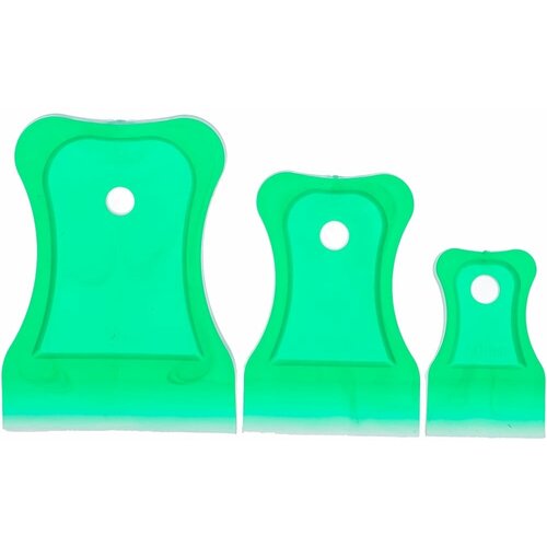 Набор силиконовых шпателей 40,60,80мм Мелодия цвета 1209003