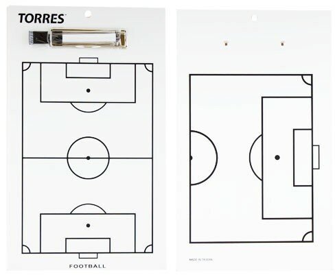 Тактическая доска для футбола Torres Tr1002s (дл. 40 см, шир. 24 см)