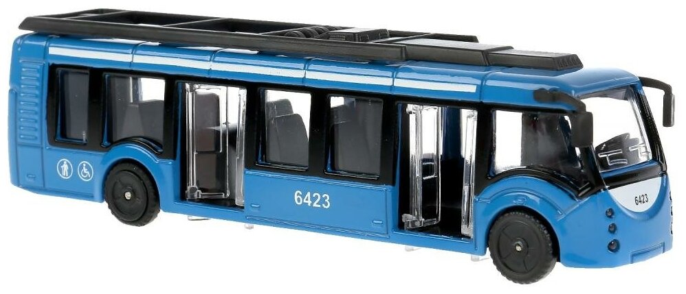 Модель Технопарк Автобус новый 15 см, откр. двери