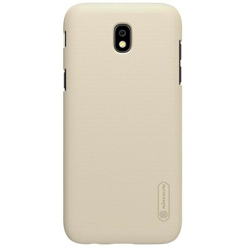 Накладка пластиковая Nillkin Frosted Shield для Samsung Galaxy J5 (2017) J530 золотая