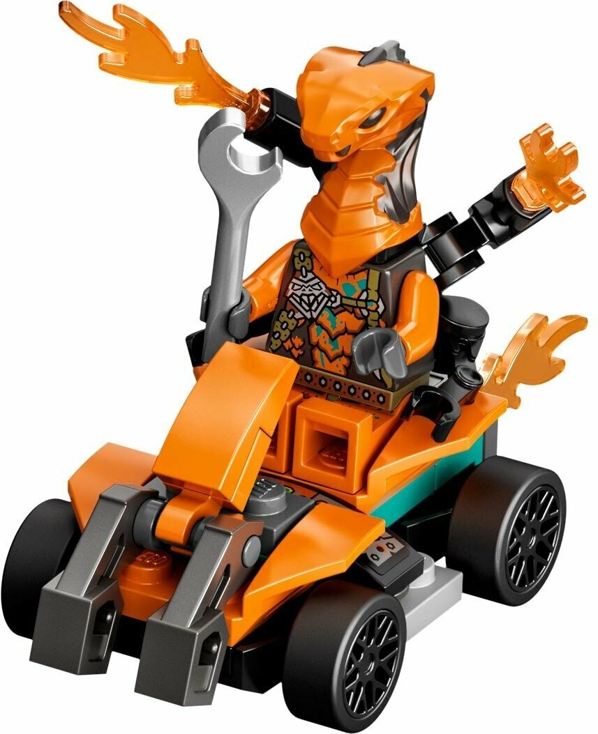 Конструктор Lego Ninjago Гоночный автомобиль ЭВО Ллойда, - фото №18