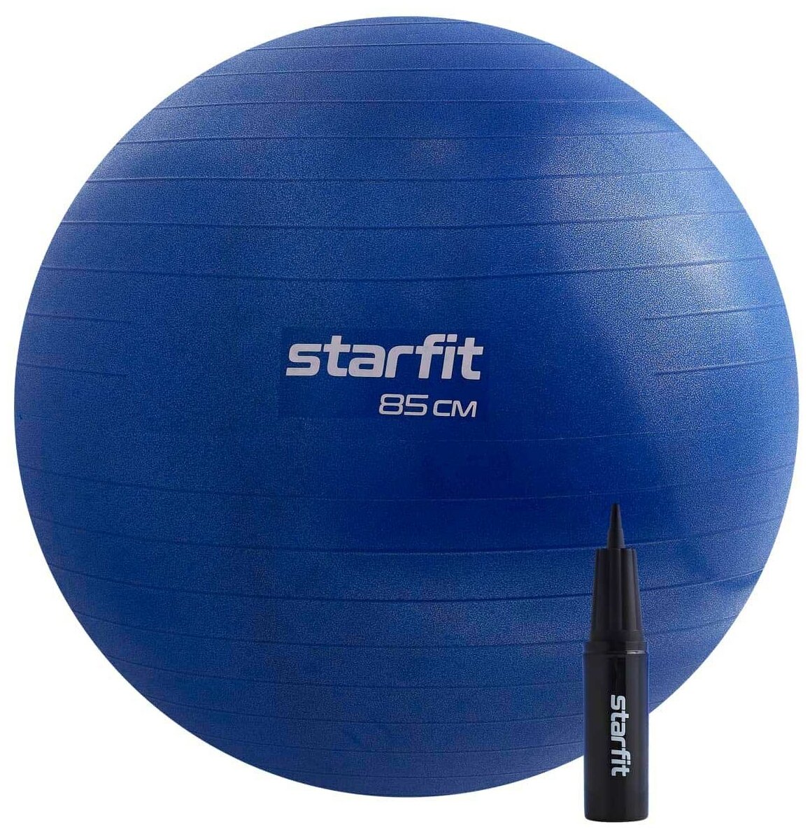 Фитбол StarFit GB-109, 85 см, темно-синий