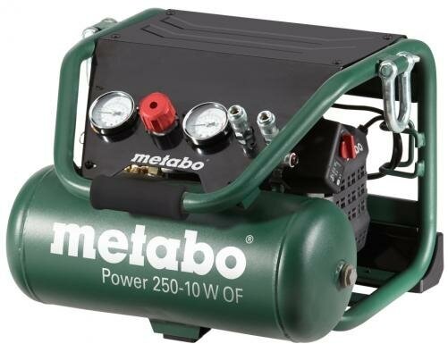 Компрессор безмасляный Metabo (601544000) Power 250-10 W OF 10 л 1,5 кВт - фотография № 6