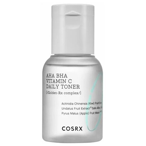 мультикислотный тонер для сияния cosrx refresh aha bha vitamin c daily toner COSRX тонер AHA BHA Vitamin C Daily, 50 мл