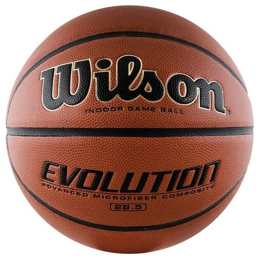 Баскетбольный мяч Wilson Evolution, р. 6 базовая намотка wilson sublime grip черный размер без размера