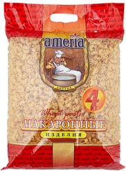 Ameria Макароны Рожки рифленые № 56, 4 кг