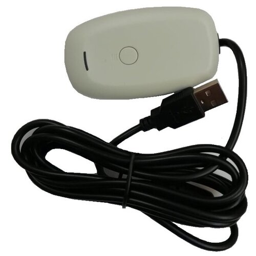 Беспроводной ресивер для компьютера Wireless Gaming Receiver for Windows PC Xbox 360 (белый)