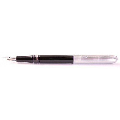 Перьевая ручка CROCODILE 702 Black Silver