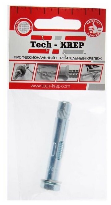 KRASNAYAETNA 15728167 TECH-KREP 15728167 Tech-Krep Анкерный болт 10x60 1 шт - пакет 103911