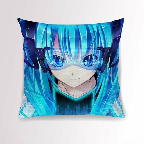 Декоративная подушка Hatsune Miku Order 45 см. D0283