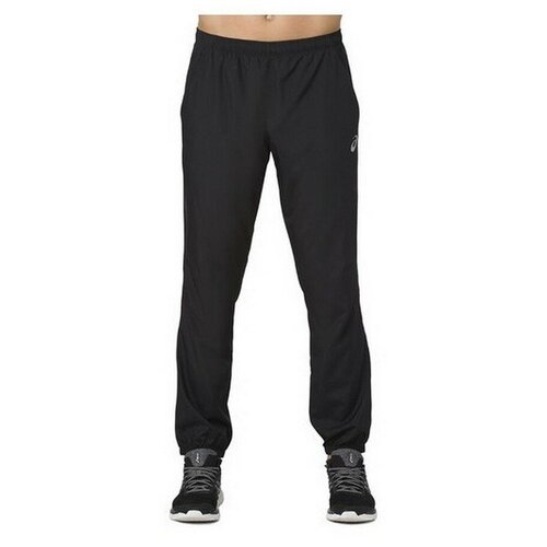 фото Брюки мужские спортивные asics 2011a038 001 silver woven pant 2011a038001-1 размер 48 цвет черный