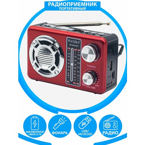 Радиоприемник AMFMSW USB флешка качественный звук 99000₽