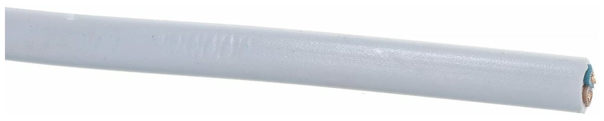 Кабель Rexant ШВВП 2x0.5мм2 5м ГОСТ медь белый (01-8082-5) - фото №4