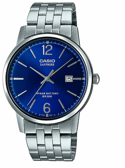 Наручные часы CASIO Collection MTS-110D-2A, серебряный